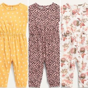 Old Navy Jersey Jumpsuit Bundle